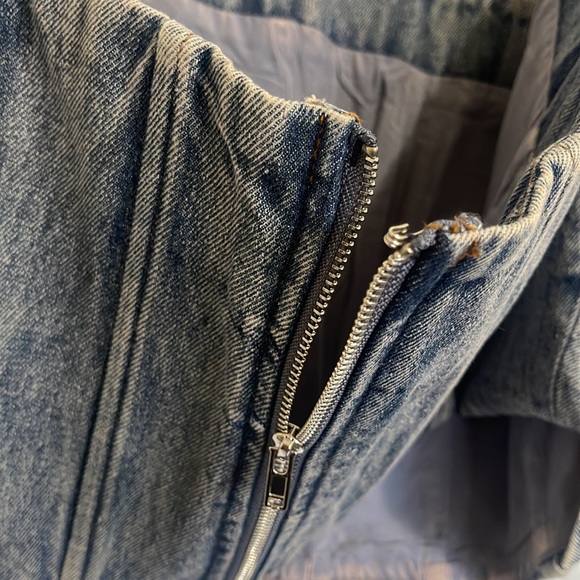 Tenshoppe Denim tube top - Picture 5 of 6